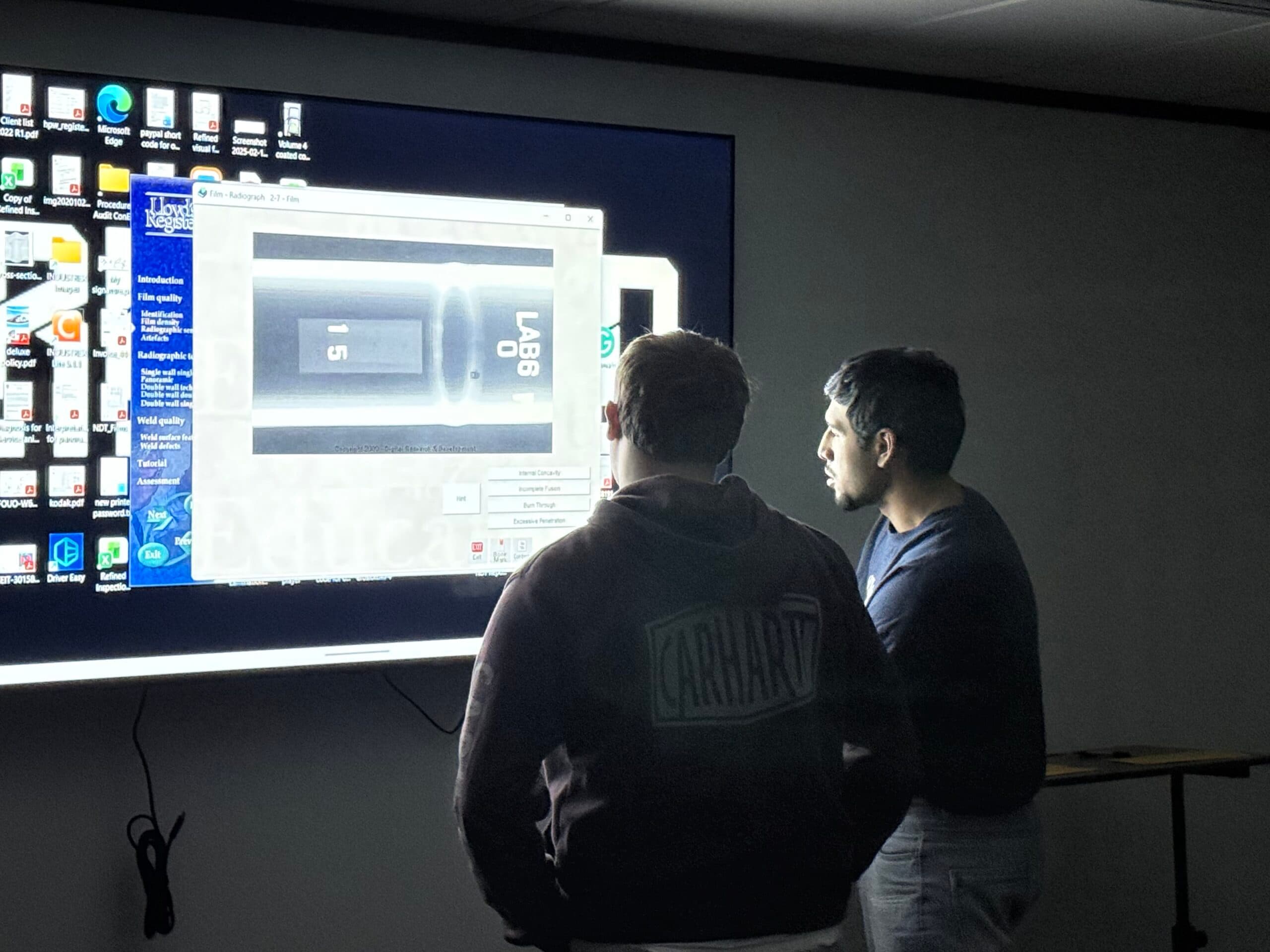 Students in training